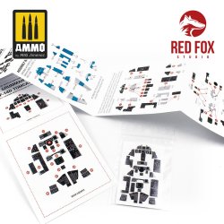 画像2: レッドフォックススタジオ[RFSQS-48100]1/48 F-14D トムキャット用3Dアクリルインパネ (タミヤ用)
