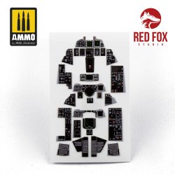 画像3: レッドフォックススタジオ[RFSQS-48100]1/48 F-14D トムキャット用3Dアクリルインパネ (タミヤ用)