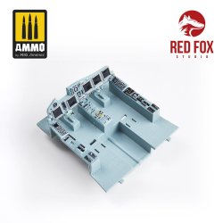画像4: レッドフォックススタジオ[RFSQS-48123]1/48 Su-34 フルバック (黒)用3Dアクリル インパネ (キティホーク用)