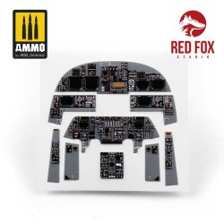 画像3: レッドフォックススタジオ[RFSQS-48124]1/48 B-1B ランサー (前期型)BE用3Dアクリル インパネ (レベル用)