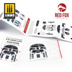 画像2: レッドフォックススタジオ[RFSQS-48126]1/48 B-1B ランサー (後期型) BE用3Dアクリル インパネ (レベル用)
