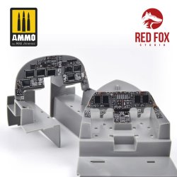 画像4: レッドフォックススタジオ[RFSQS-48126]1/48 B-1B ランサー (後期型) BE用3Dアクリル インパネ (レベル用)