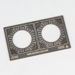 画像1: レスキューモデル[RSC35103]1/35 ブダペスト市 円形樹木保護柵 「Cタイプ」