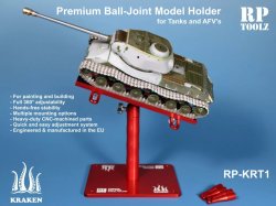 画像4: RPTOOLZ[RP-KRT1]プレミアム・ボールジョイント・モデルホルダー(戦車/AFV用)