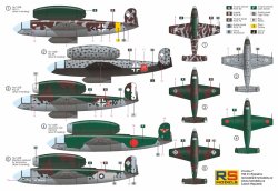 画像2: RS MODELS[RSM92154]1/72　ヘンシェル　Hs.132B