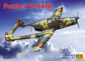 画像1: RS MODELS[RSM48001]1/48　フォッカーD-XXIIIオランダ (1)