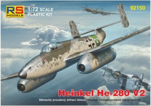 画像1: RS MODELS[RSM92150]1/72　ハインケル　He－280V2 (1)