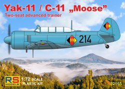 画像1: RS MODELS[RSM92165]1/72　Yak－11／C－11（東独・墺・独)