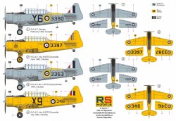 画像2: RS MODELS[RSM92208]1/72ノースアメリカンNAA－64練習機「イェール」