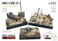 RTディオラマ[RTD35127]1/35 瓦礫 & 廃墟パーツセットII