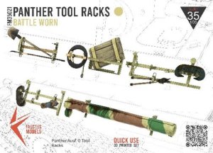 画像1: RTディオラマ[RTDFM35021]1/35 パンサー G型用ツールラック (戦闘時) (1)