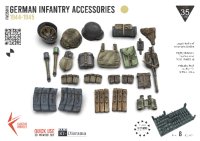 RTディオラマ[RTDFM35018]1/35 ドイツ軍歩兵装備品(1944〜1945)