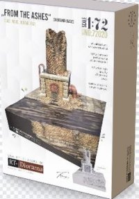 RTディオラマ[RTD72020]1/72 ディオラマベース："灰の中から"