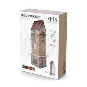 画像1: RTディオラマ[RTD48023]1/48 変電塔 (1)