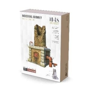 画像1: RTディオラマ[RTD48022]1/48 工場の煙突 (1)
