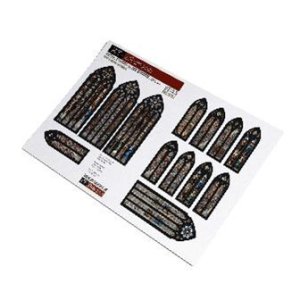 画像1: RTディオラマ[RTD35767]1/35 ゴシック様式のステンドグラス窓 タイプ1 (1)