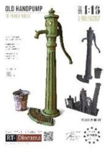 画像1: RTディオラマ[RTD16207]1/16 古い手押しポンプ (1)