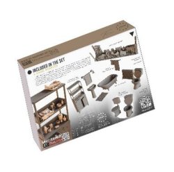 画像1: RTディオラマ[RTD35463]1/35 バスルームインテリアセット (1940年代)