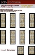 RTディオラマ[RTD35859]1/35 プリントアクセサリー：ステンドグラス