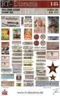 RTディオラマ[RTD35762]1/35 プリントアクセサリー：WW.II スターリングラードサイン