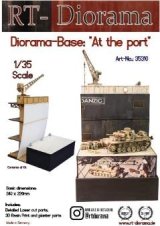 RTディオラマ[RTD35310]1/35 ディオラマベース：「港にて」