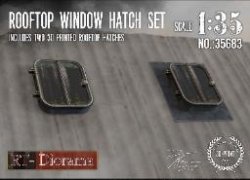 画像1: RTディオラマ[RTD35683]1/35 天窓ハッチセット (2個)
