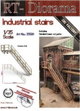 RTディオラマ[RTD35590]1/35 工場の階段