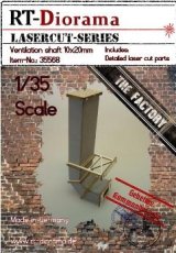 RTディオラマ[RTD35568]1/35 換気ダクト (10 x 20mm)