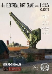 RTディオラマ[RTD35678]1/35 4t電動ポートクレーン