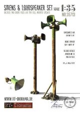 RTディオラマ[RTD35713]1/35 サイレン &ラウドスピーカーセット (各2個)