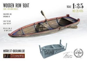 画像1: RTディオラマ[RTD35406]1/35 手漕ぎボート (1)