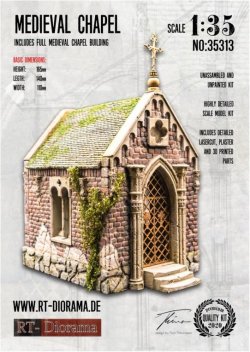 画像1: RTディオラマ[RTD35313]1/35 中世の礼拝堂