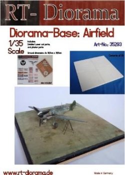 画像1: RTディオラマ[RTD35293]1/35 ディオラマベース：飛行場