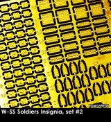 Rado Miniatures[RDM35PE08]1/35 WWII ドイツ武装親衛隊記章セット♯2