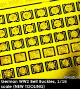 Rado Miniatures[RDM16PE18]1/16 WWII ドイツ ベルトバックルセット(国防軍/武装親衛隊/警察/国家労働奉仕団/突撃隊/海軍/空軍など用)