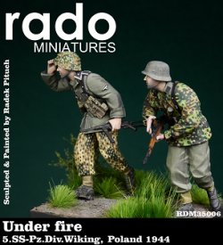 画像1: Rado Miniatures[RDM35006] 1/35 WWII独 第5SS装甲師団ヴィーキング ポーランド1944(2体セット)