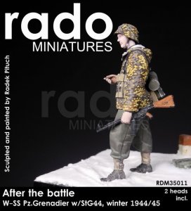 画像1: Rado Miniatures[RDM35011]1/35 SS擲弾兵 w/StG44 冬季 1944/45 (1)