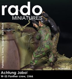 画像1: Rado Miniatures[RDM35015]1/35 敵機襲来！SS戦車兵 ノルマンディ1944(2体セット)