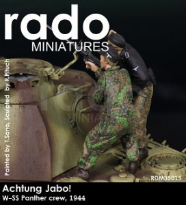 画像1: Rado Miniatures[RDM35015]1/35 敵機襲来！SS戦車兵 ノルマンディ1944(2体セット) (1)