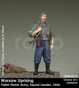 画像1: Rado Miniatures[RDM35016]1/35 ワルシャワ蜂起 ポーランド国内軍 分隊長 1944 (1)