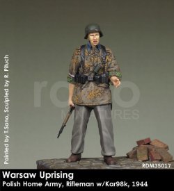 画像1: Rado Miniatures[RDM35017]1/35 ワルシャワ蜂起 ポーランド国内軍 小銃手 1944