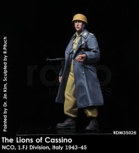 Rado Miniatures[RDM35026]1/35 WWII 独 カッシーノのライオン(1) 1'FJ(第1降下猟兵師団)下士官 イタリア 1943-45