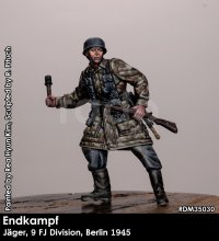 Rado Miniatures[RDM35030]1/35 WWIIドイツ最後の戦い 第9降下猟兵師団降下猟兵 ベルリン1945