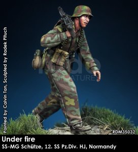 画像1: Rado Miniatures[RDM35032]1/35 WWII 独 ドイツ武装親衛隊MG射撃手 第12SS装甲師団「ヒトラーユーゲント」ノルマンディー1944 (1)