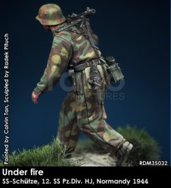 画像3: Rado Miniatures[RDM35032]1/35 WWII 独 ドイツ武装親衛隊MG射撃手 第12SS装甲師団「ヒトラーユーゲント」ノルマンディー1944