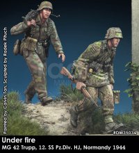 Rado Miniatures[RDM35034]1/35 WWII 独 ドイツ武装の親衛隊MG射撃チーム 第12SS装甲師団「ヒトラーユーゲント」ノルマンディー1944