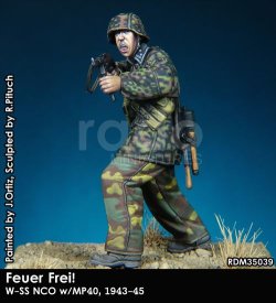 画像3: Rado Miniatures[RDM35039]1/35 WWII ドイツ武装親衛隊下士官「撃て!」ノルマンディー1944