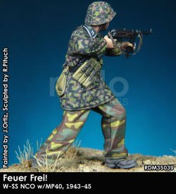 画像4: Rado Miniatures[RDM35039]1/35 WWII ドイツ武装親衛隊下士官「撃て!」ノルマンディー1944
