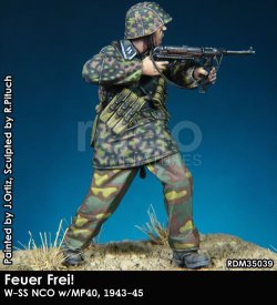 画像5: Rado Miniatures[RDM35039]1/35 WWII ドイツ武装親衛隊下士官「撃て!」ノルマンディー1944