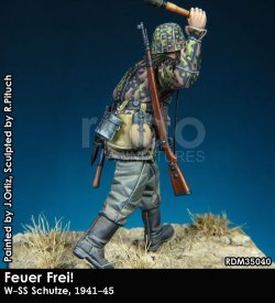 画像4: Rado Miniatures[RDM35040]1/35 WWII ドイツ武装親衛隊上等兵「投擲!」ノルマンディー1944